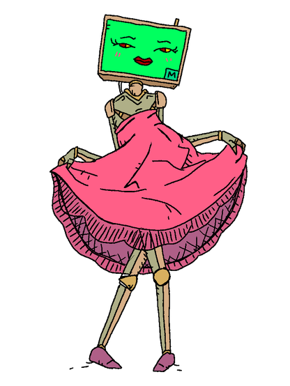 matabot in a rougue dress
